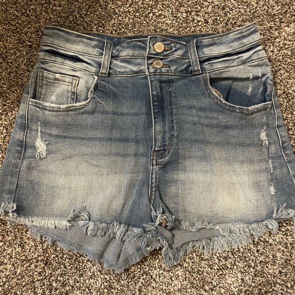 KanCan Kurvy Ultra High Rise Shorts Size 29